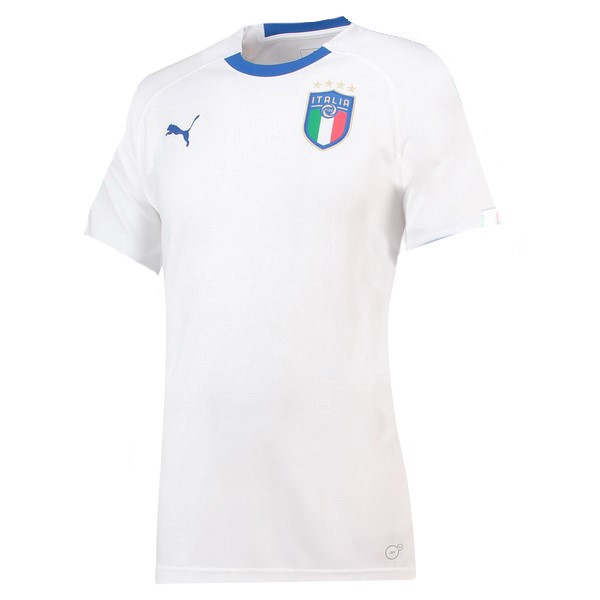 Camiseta Italia Segunda equipación Mujer 2018 Blanco
